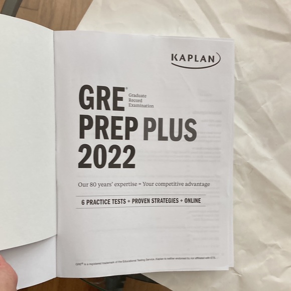 GRE prep plus 2022 - Picture 6 of 8